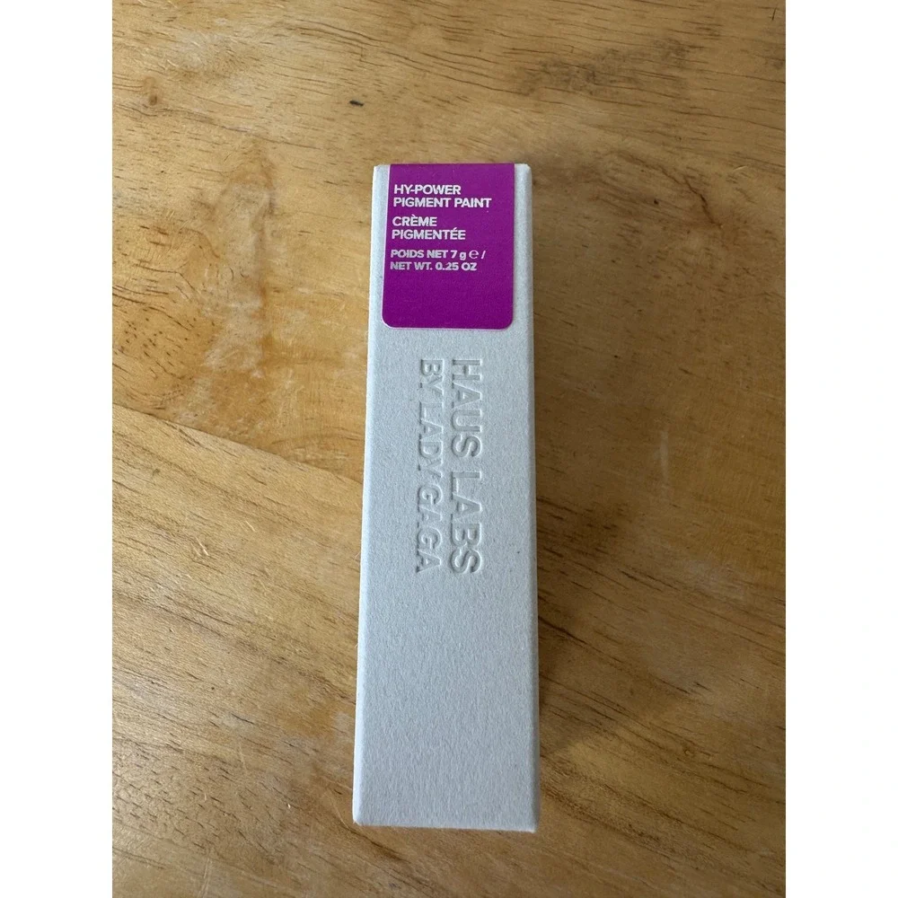 Haus Labs Hy-Power Pigment Paint Fuchsia Matte Lady Gaga Eye Lip Cheek 0.25oz